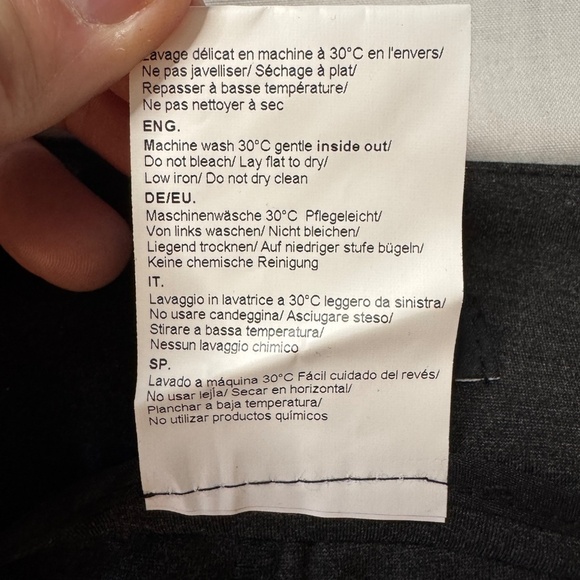 Lisette L Montreal Womens NEW Pull-On Slim Leg Casual Dress Pant Charcoal Gray 6 - Picture 8 of 13